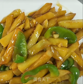 酱香土豆条的做法