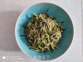金针菇拌黄瓜的做法