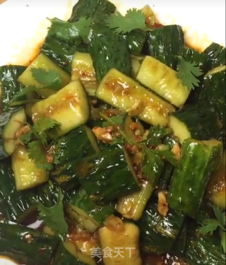 凉拌黄瓜的做法