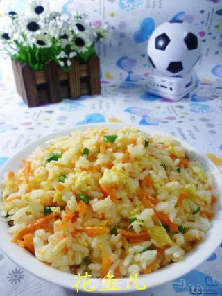 胡萝卜鸡蛋炒饭