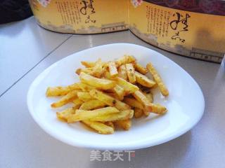 炸薯条的做法