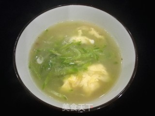 萝卜粉丝鸡蛋汤的做法