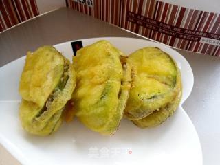 脆皮茄盒的做法