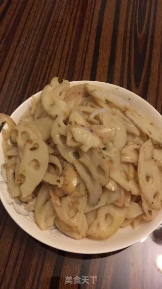 炒藕片的做法