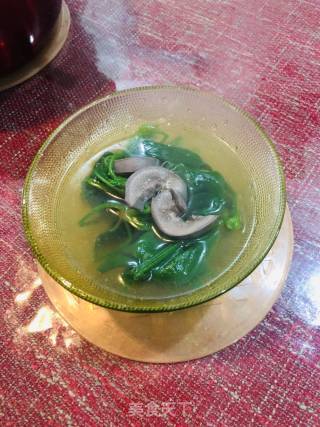 菠菜汤的做法