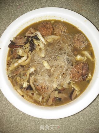 粉丝丸子汤的做法