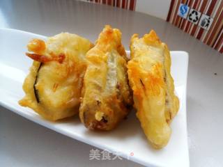 炸茄盒的做法