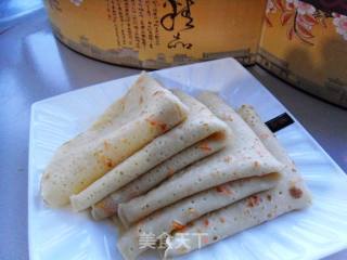 胡萝卜面糊饼的做法