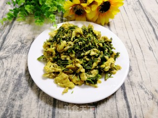 香椿炒鸡蛋的做法
