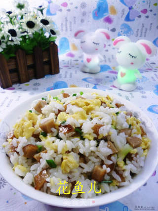 甜不辣鸡蛋炒饭