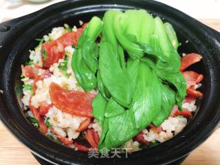 腊味煲仔饭的做法