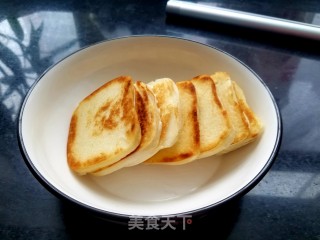 “快手素菜”快手煎馒头片