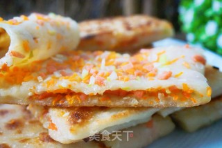 胡萝卜火腿饼的做法