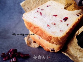 蔓越莓吐司的做法