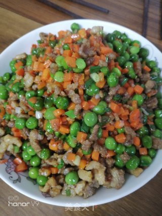 *团圆饭*肉末豌豆的做法