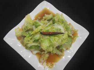 素炒圆白菜的做法