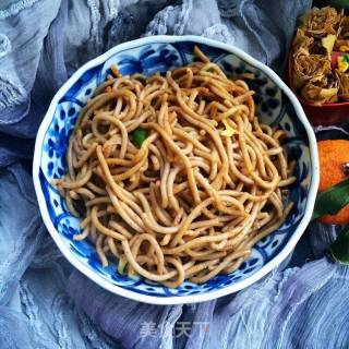 葱油饸饹的做法