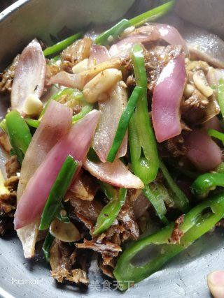 *团圆饭**鹅肉炒洋葱的做法
