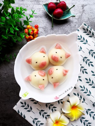 小猪汤圆