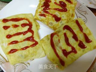蛋包饭的做法
