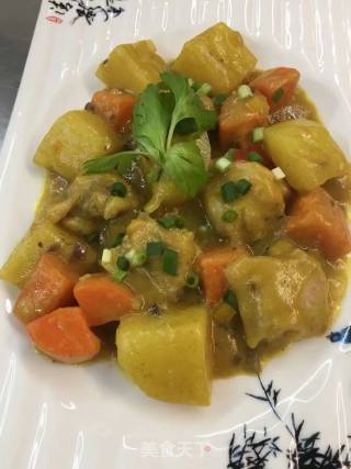 咖喱土豆鸡块的做法