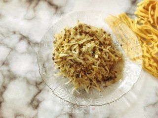 粉丝炒梅干菜萝卜的做法