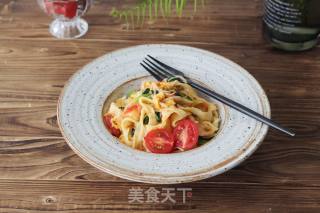 西红柿鸡蛋炒面的做法