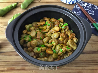 洋葱蚕豆的做法