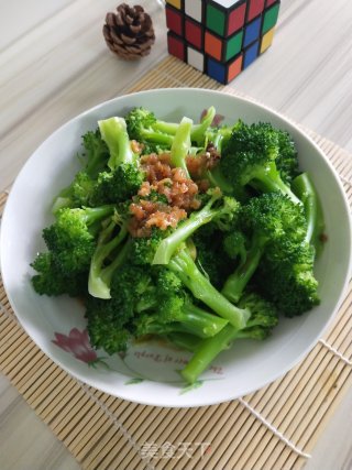 蒜蓉西蓝花（快手素菜）的做法