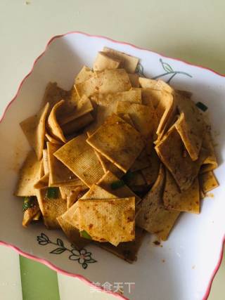香辣豆腐皮的做法