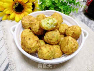 炸萝卜豆腐丸子的做法