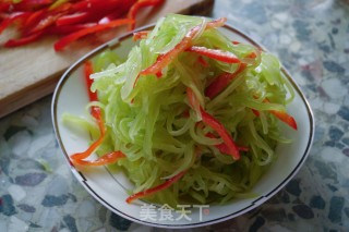 凉拌笋丝的做法