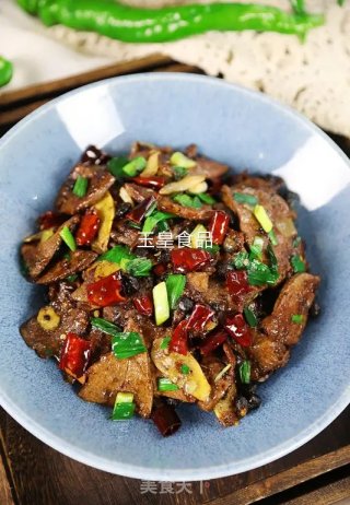 辣炒猪肝的做法