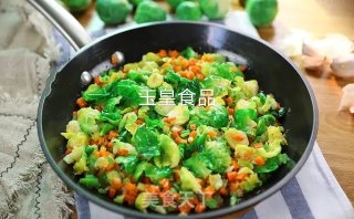 香煎孢子甘蓝的做法