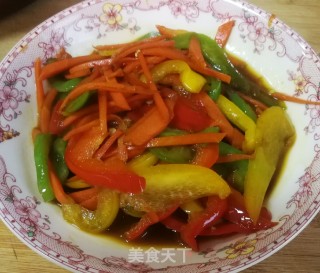 糖醋蔬菜丝的做法