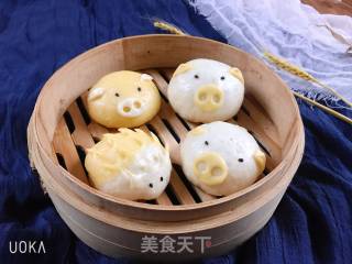 小猪馒头的做法