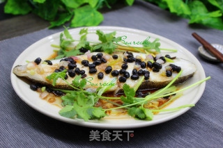 豆豉蒸比目鱼的做法