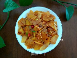 #快手素菜#  凉拌土豆片的做法
