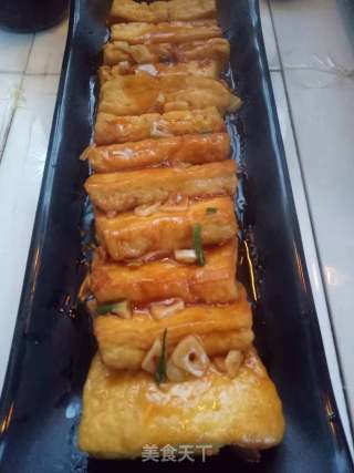 蚝油焖豆腐的做法