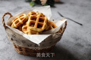 紫薯夹心华夫饼的做法