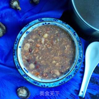 豆钱钱红豆粥的做法