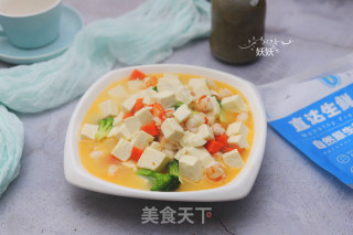 虾仁豆腐的做法