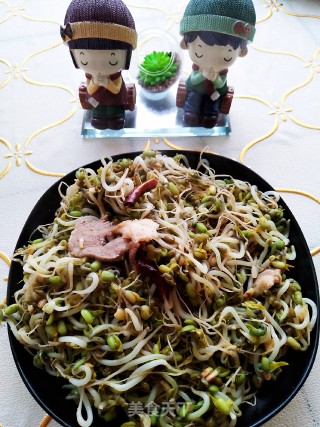 醋溜笨豆芽的做法