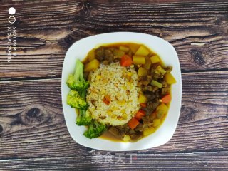 米饭    咖喱鸡肉的做法