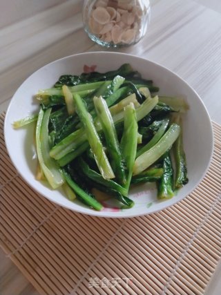 蒜蓉油麦菜的做法