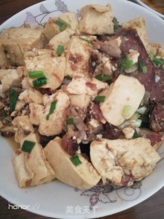 腊味豆腐的做法