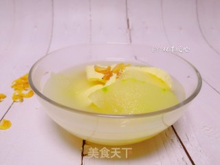 冬瓜虾皮炖豆腐的做法