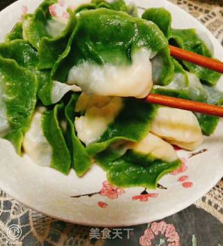 菠菜饺子的做法