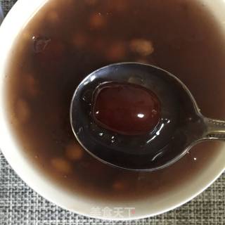 西米双红汤的做法