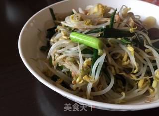 春芽炒蒜苗的做法